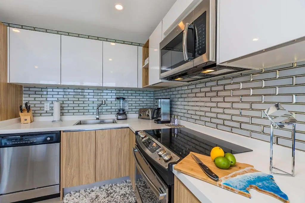 Apartment 2Bs-Azure623 - Authors Beach Chic Ocean View Condo Palm Beach Aruba