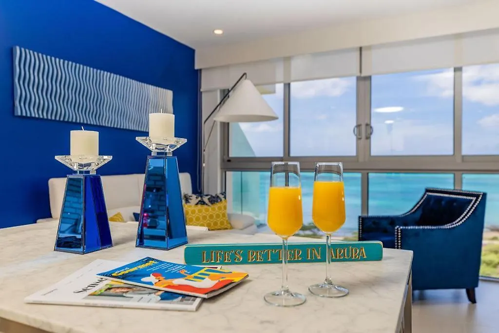 2Bs-Azure623 - Authors Beach Chic Ocean View Condo Palm Beach Apartment